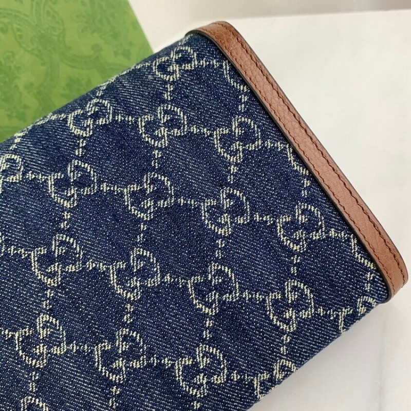 Replica Gucci Denim Dionysus Mini Chain Bag 401231