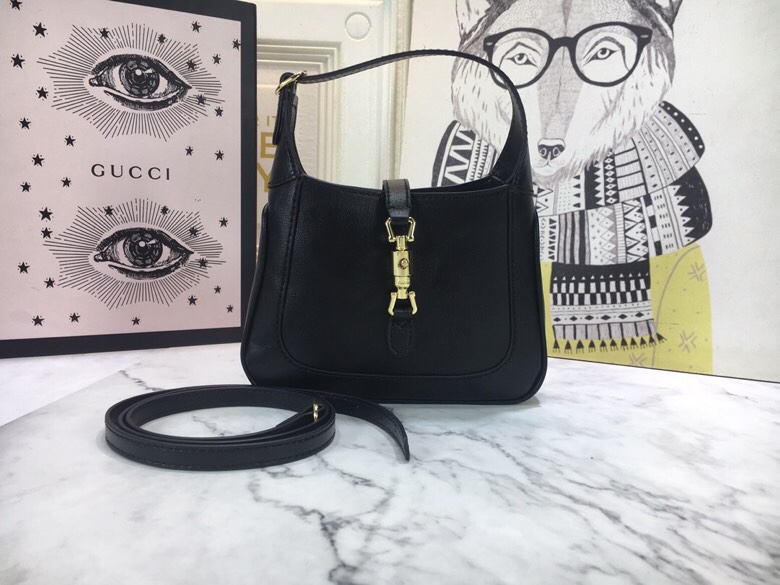 Replica Gucci Jackie 1961 Mini Hobo Bag 637092 Solid