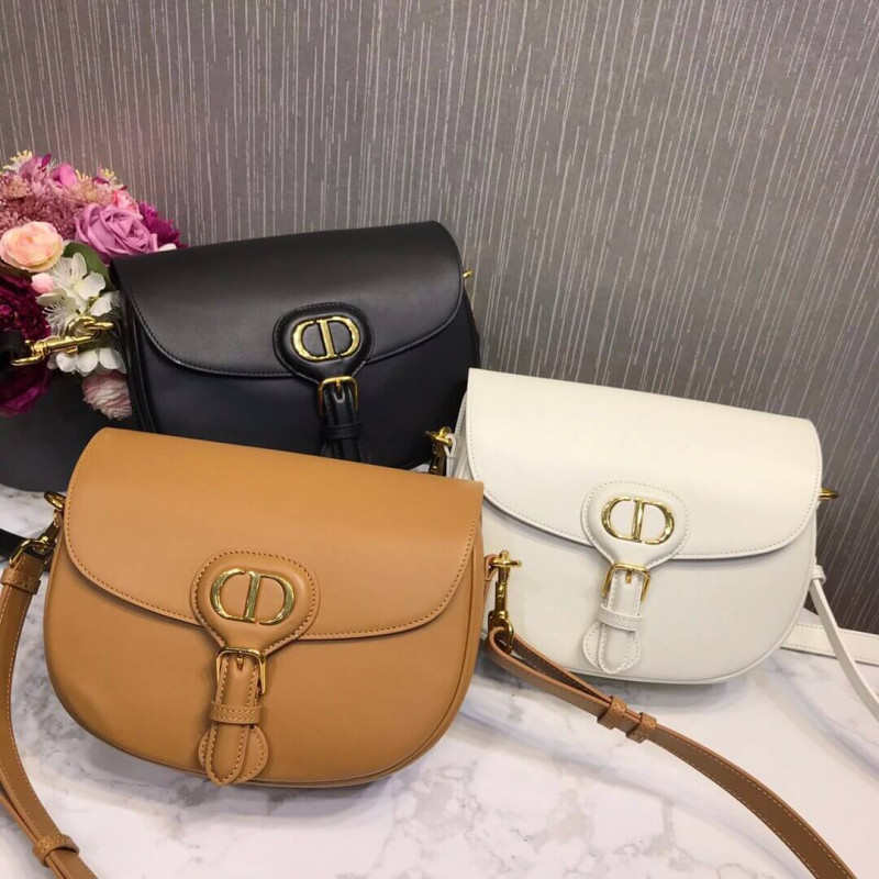 Replica Christian Dior Medium Bobby Bag In Box Calfskin M9319