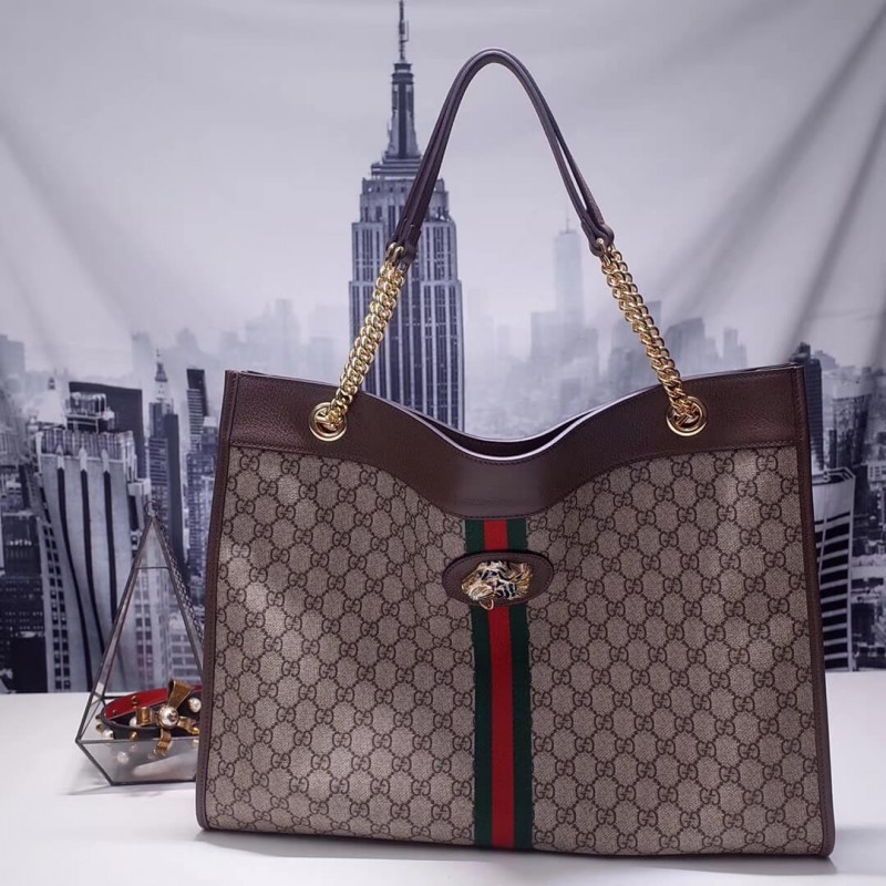 Replica Gucci Exclusive Rajah Gg Tote 537219 Coffee