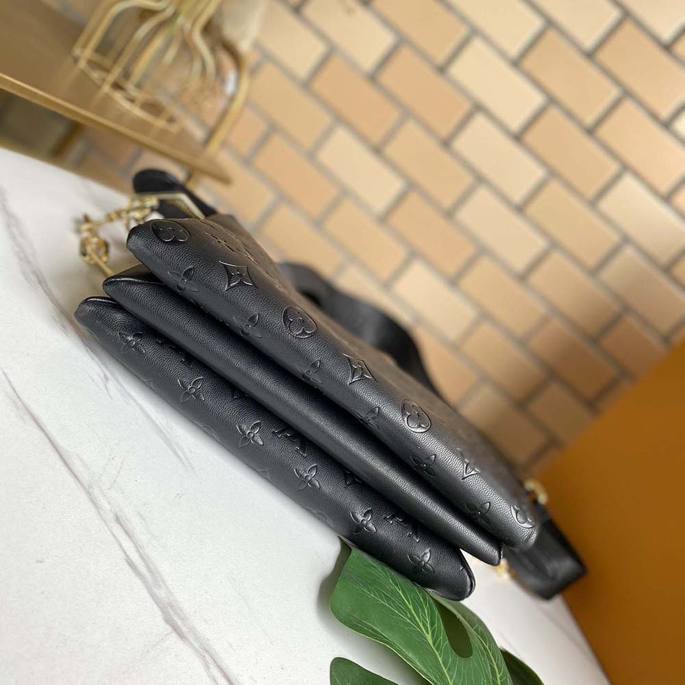 Replica Louis Vuitton Coussin Pm M57790 Black/White/Red