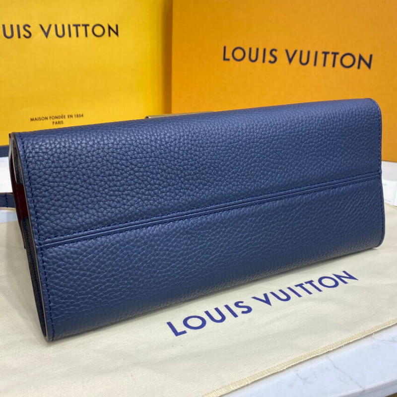 Replica Louis Vuitton Twist One Handle Mm M57090 Marine Blue