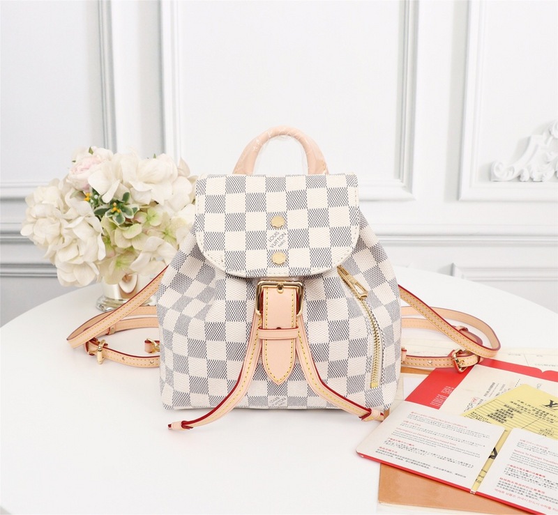 Replica Louis Vuitton Sperone Bb N44026 Black/White