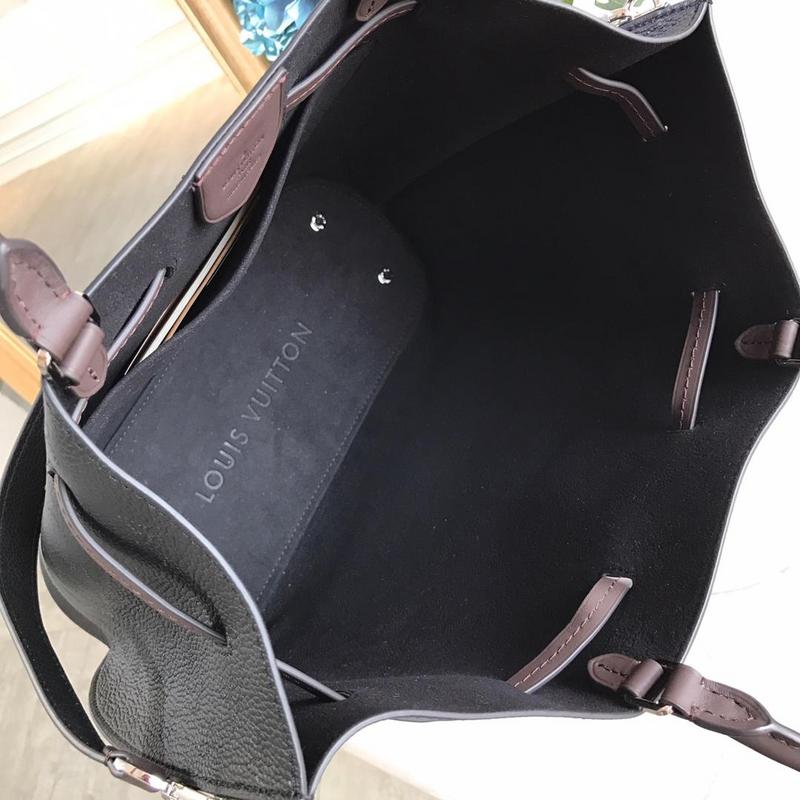 Replica Louis Vuitton Girolata Black/Beige