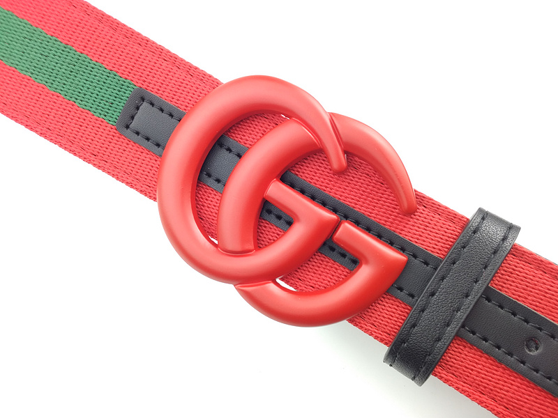 Replica Gucci Belt G321-75 Red 38Mm