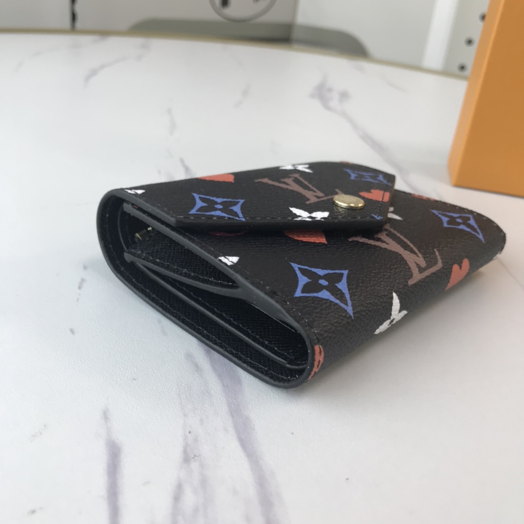 Replica Louis Vuitton Aaa-Game On Zoe Wallet M41938 Black/White