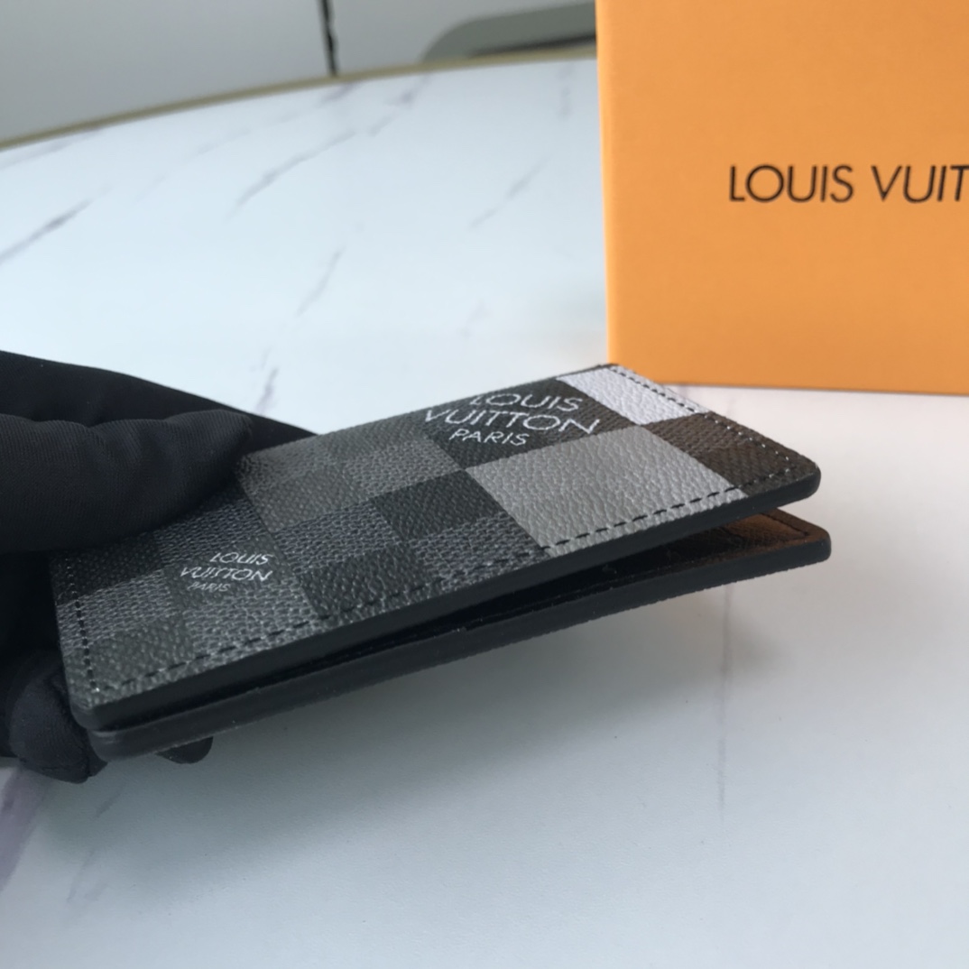 Replica Louis Vuitton Pocket Organizer N40411 White/Blue/Orange