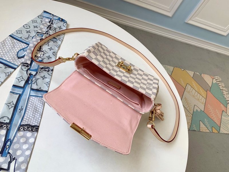 Replica Louis Vuitton Croisette N41581 Beige  AAA Quality