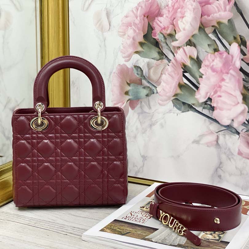 Replica Dior Aaa-My Abc Lady Dr Bag Black/White/Red