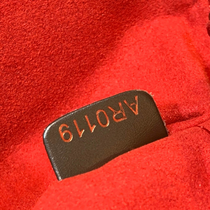 Replica Louis Vuitton Damier Ebene Canvas Recital Shoulder Bag N41966