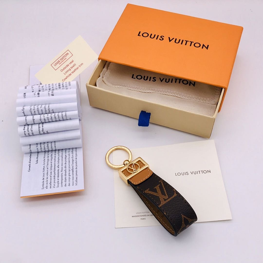 Replica Louis Vuitton Dauphine Dragonne Key Holder
