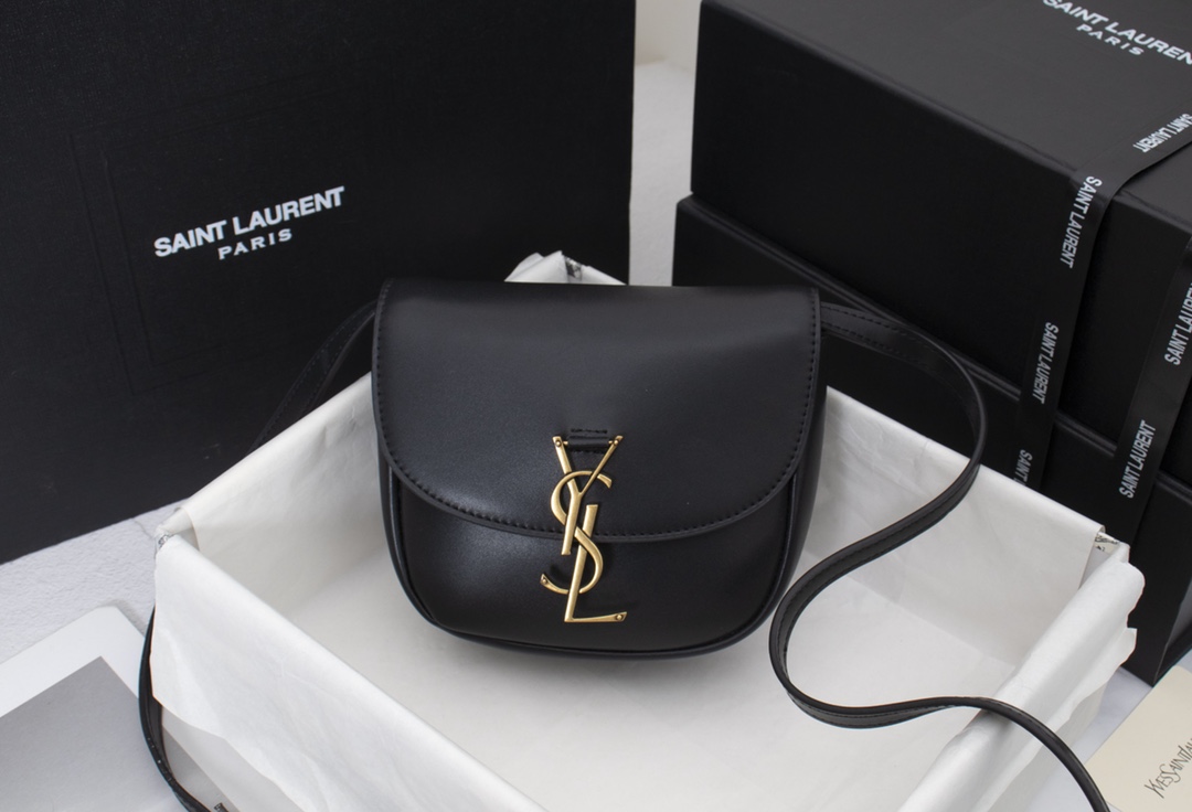 Replica Ysl Kaia Small Satchel In Smooth Leather