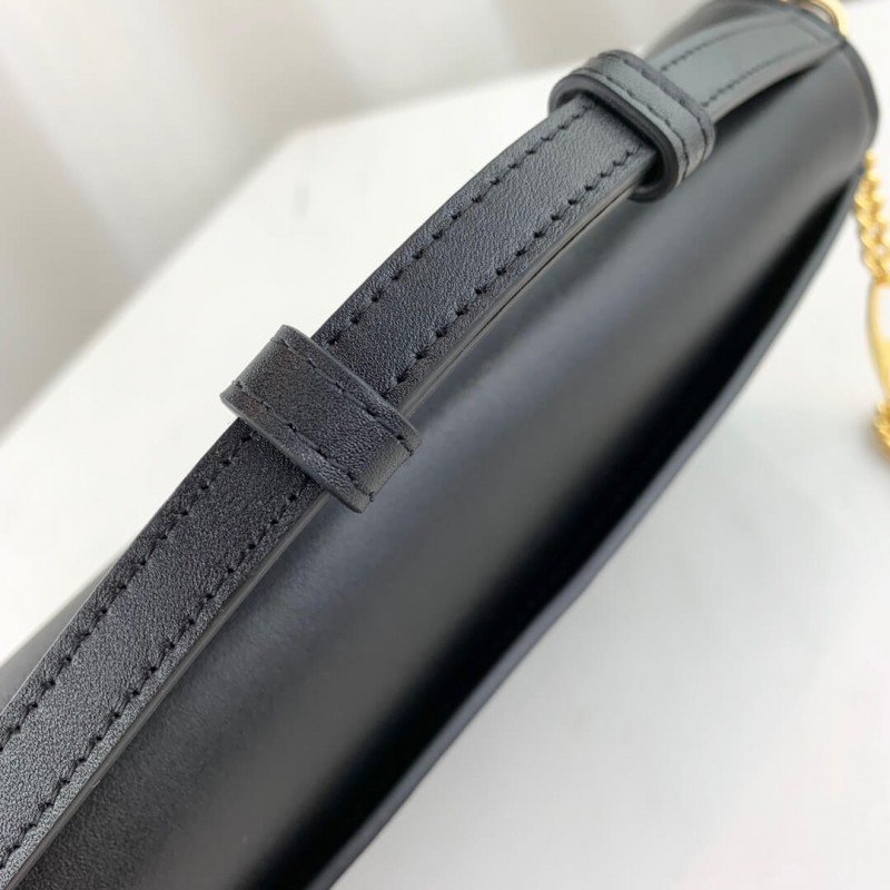 Replica Gucci Zumi Smooth Leather Small Shoulder Bag 572375