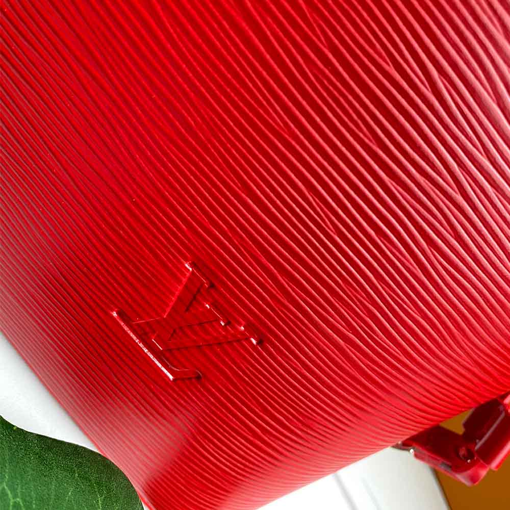 Replica Louis Vuitton Neverfull Mm Epi Leather M56947 Navy/Black/Red