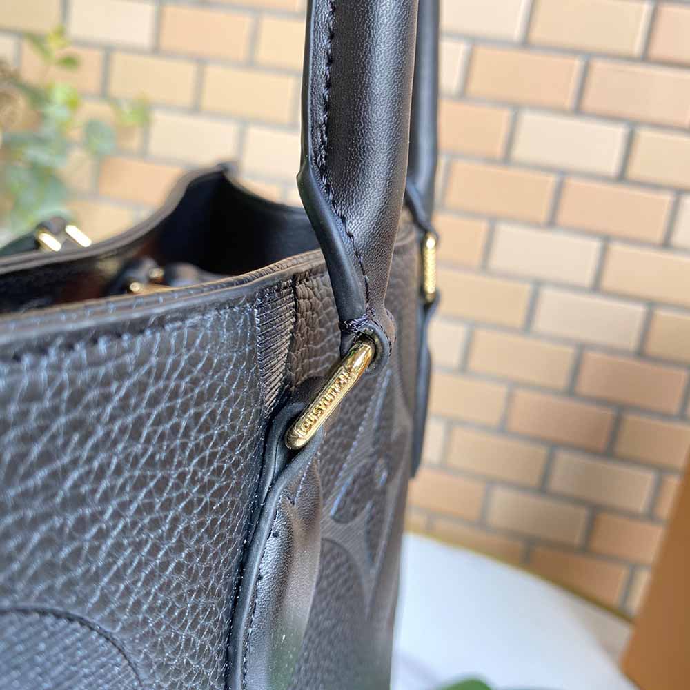 Replica Louis Vuitton Onthego Gm-M45320 41Cm Blk/Blue/Red