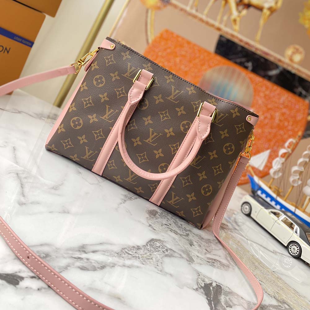 Replica Louis Vuitton Monogram Canvas Soufflot Mm