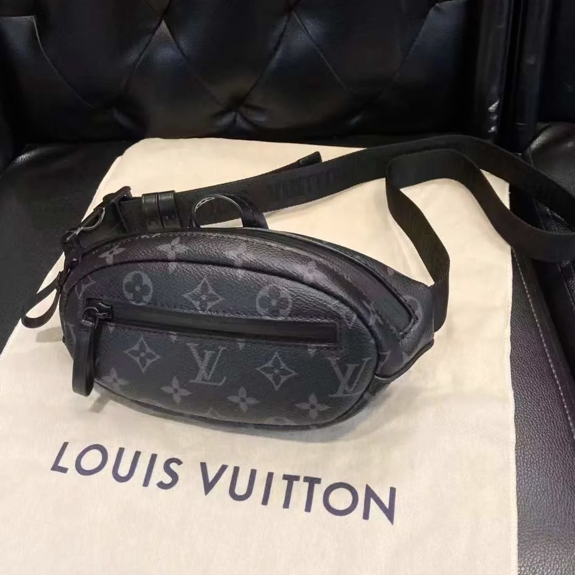 Replica Louis Vuitton Bags Catch Bumbag Monogram Eclipse M82777 AAA+
