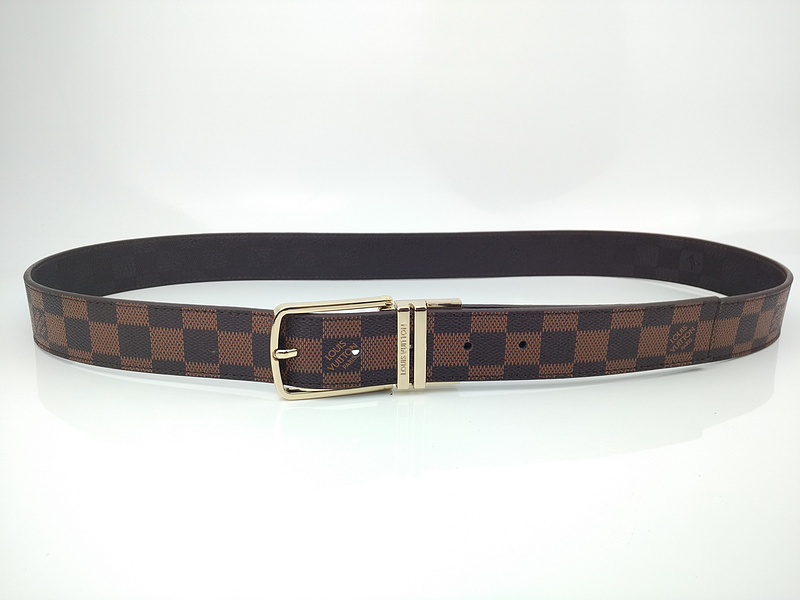 Replica Louis Vuitton Belt L165-80 35Mm Gold