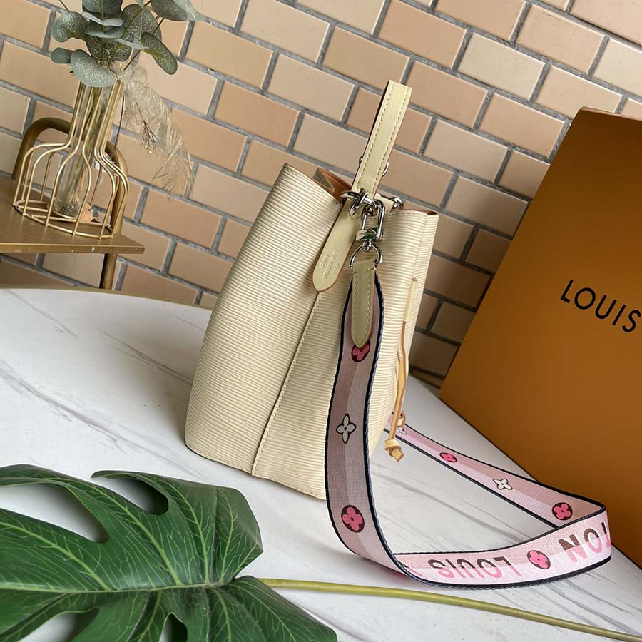 Replica Louis Vuitton Neonoe Bb Blue/Beige/Orange