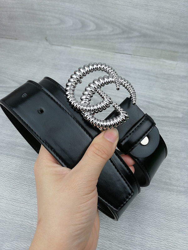 Replica Gucci Belt G139-75 38Mm Silver