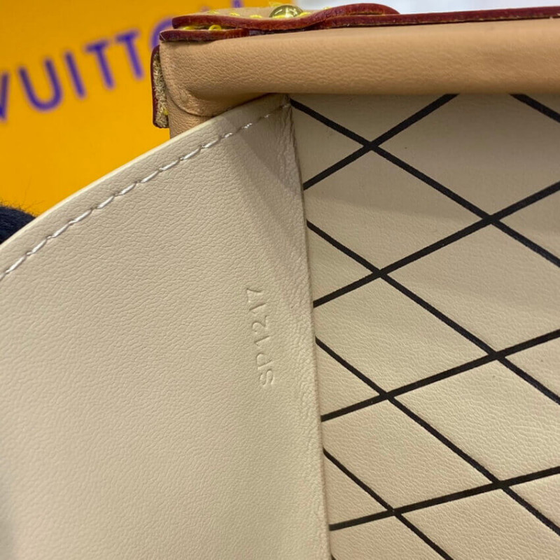 Replica Louis Vuitton Since 1854 Petite Malle M57212 Blue