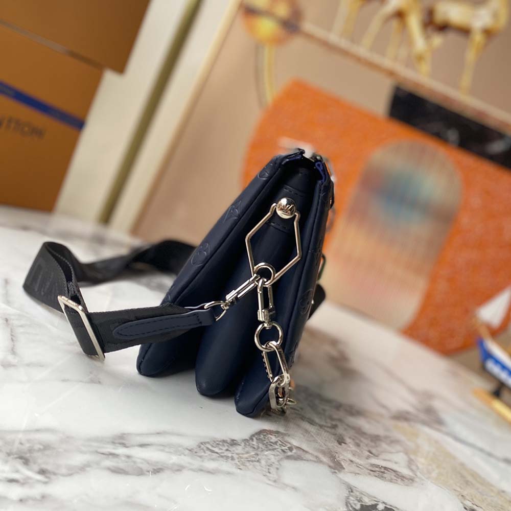 Replica Louis Vuitton Coussin Pm Handbag- Navy/Yellow