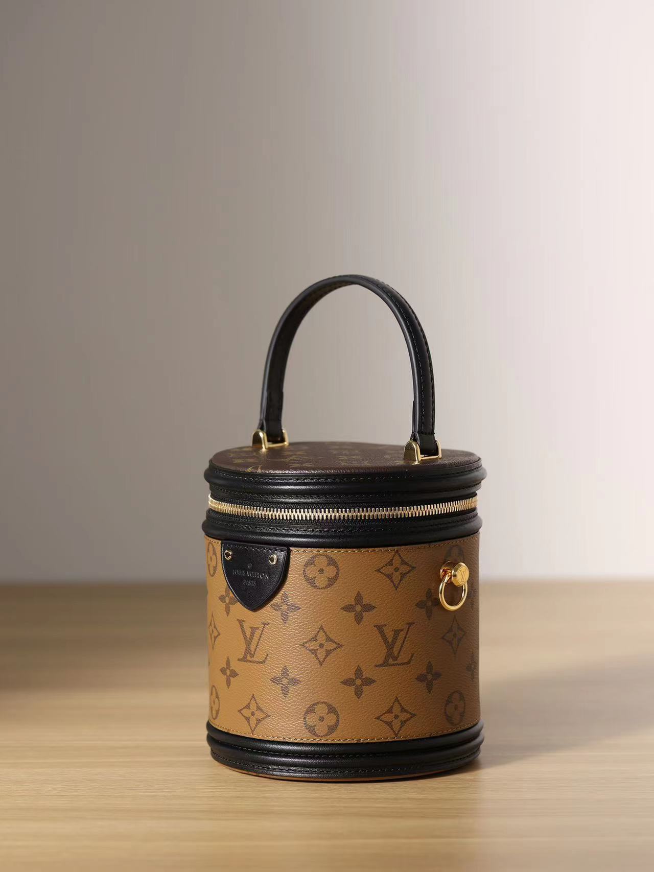 Replica Louis Vuitton Monogram Reverse Canvas Cannes M43986