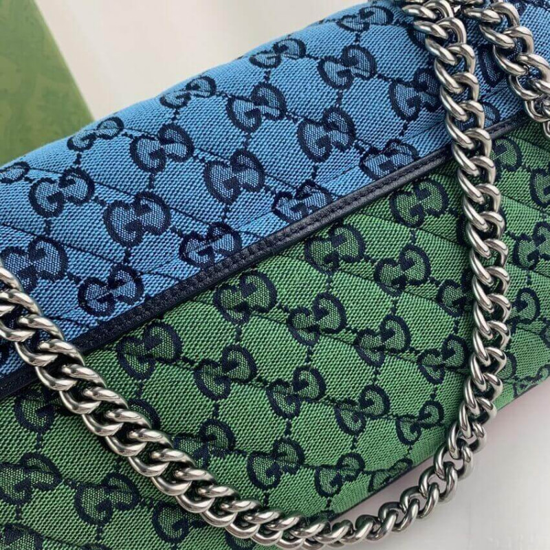 Replica Gucci Gg Marmont Multicolour Small Shoulder Bag 443497