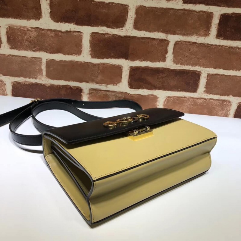 Replica Gucci Zumi Smooth Leather Small Shoulder Bag 576388