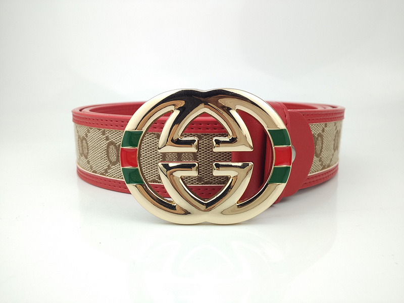 Replica Gucci Belt G299-75 Red 38Mm