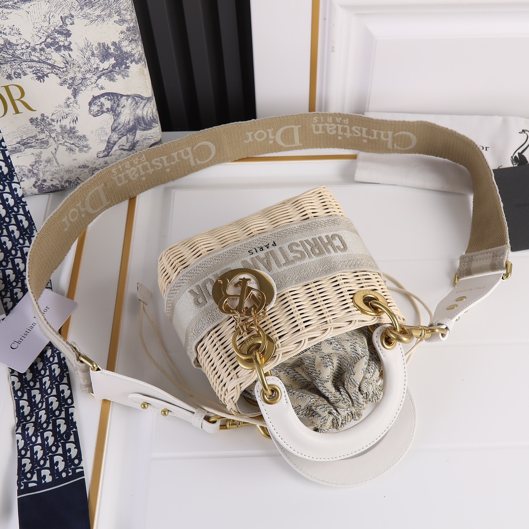 Replica Dior Lady D Bag-Grey