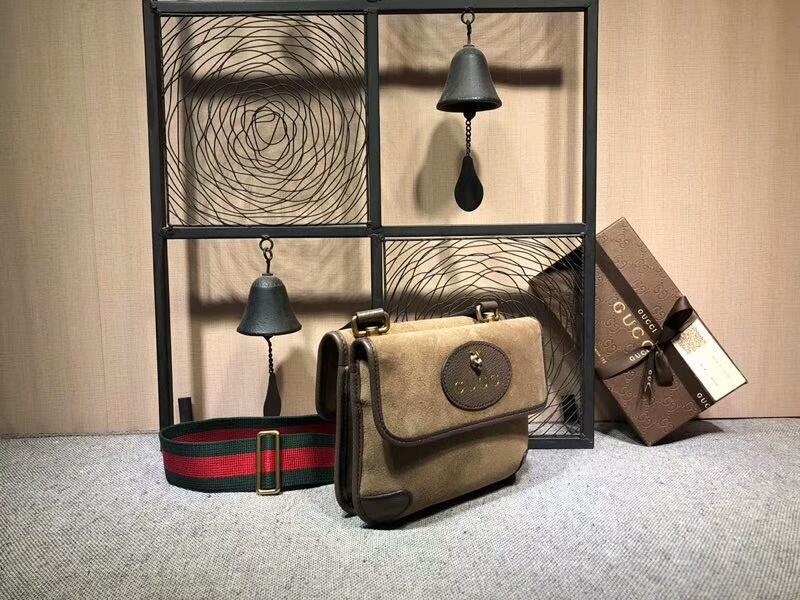 Replica Gucci Neo Vintage Small Messenger Bag 501050 Coffee