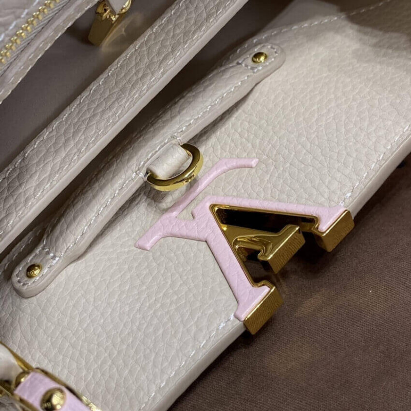 Replica Louis Vuitton Taurillon Leather Capucines Bb M57223