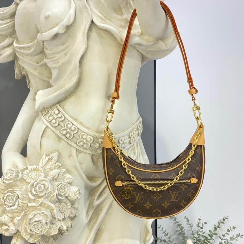 Replica Louis Vuitton Monogram Canvas Loop Bag M81098