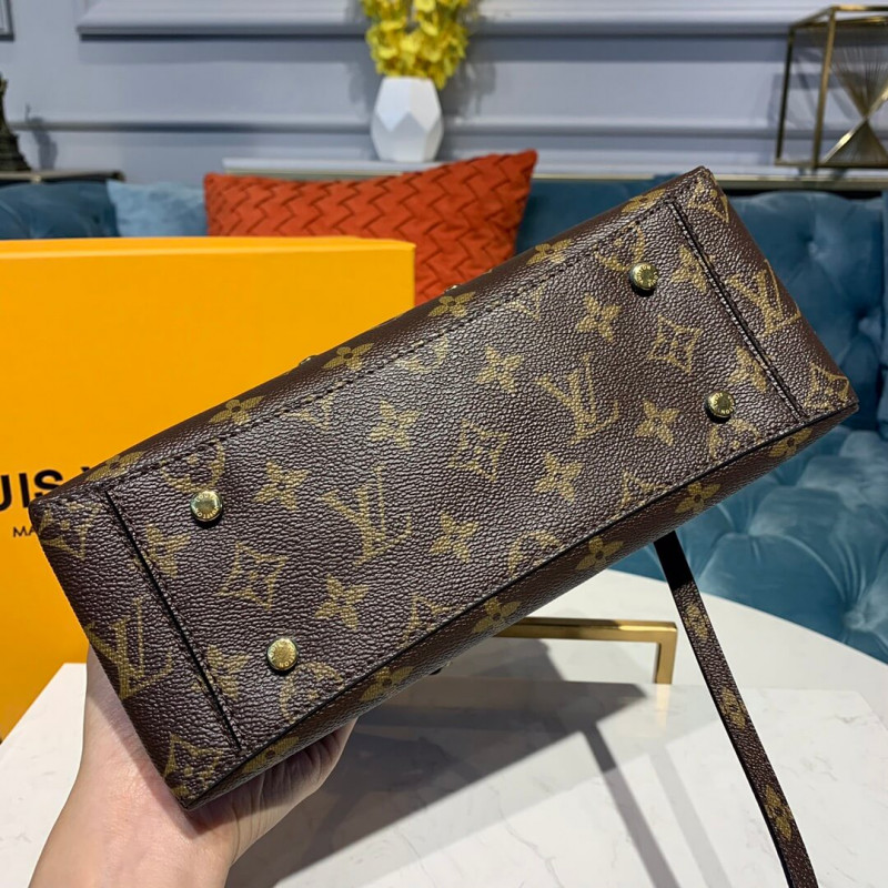 Replica Louis Vuitton Monogram Canvas One Handle Flap Bag Mm M43125