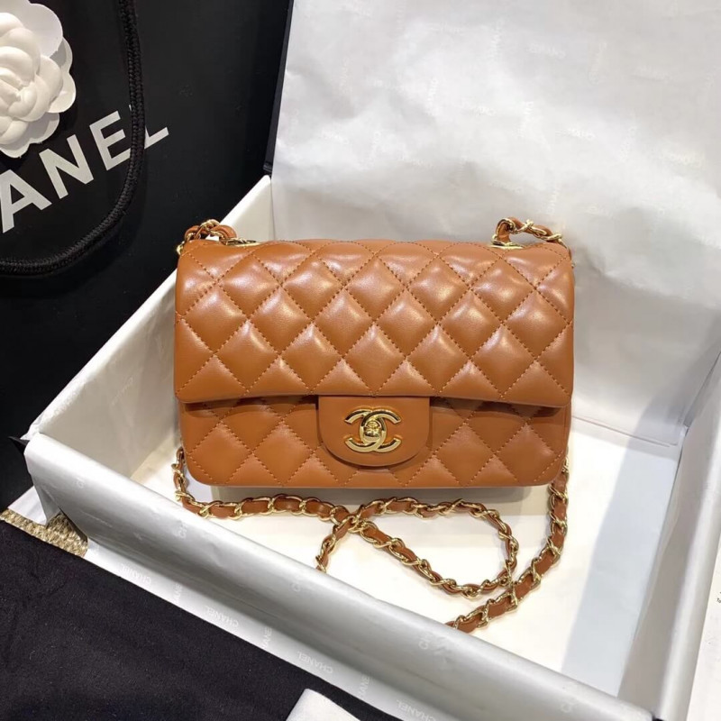 Replica Chanel Lambskin 20Cm Classic Flap Bag 1116