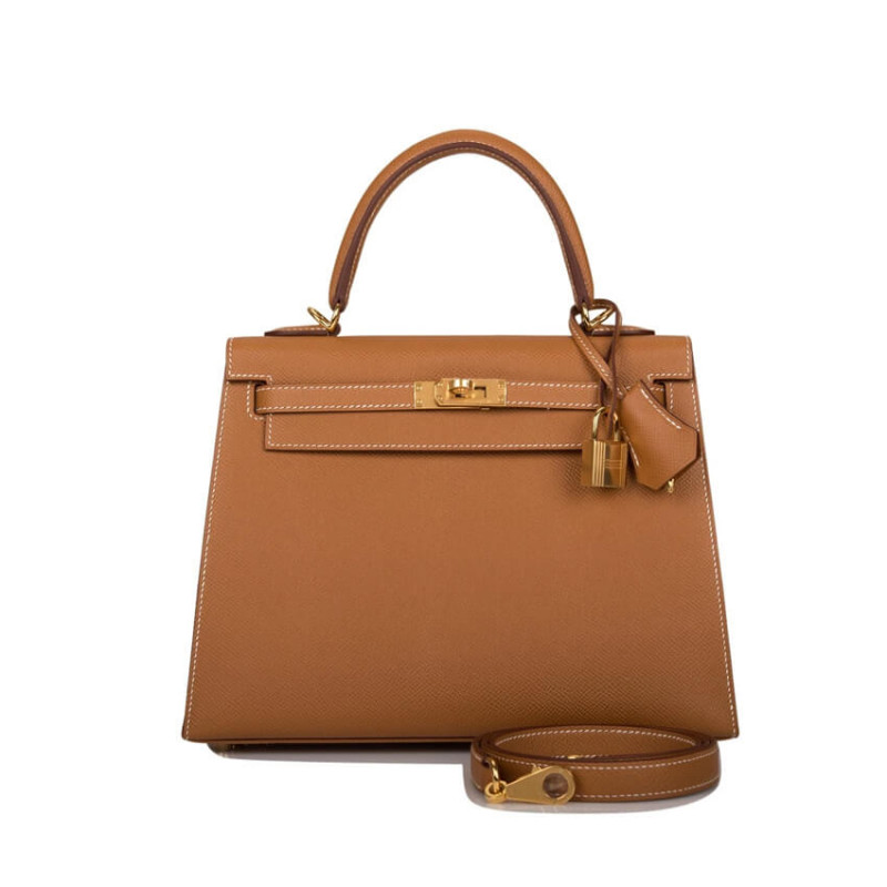 Replica Hermes Kelly Bag 25 Epsom Leather