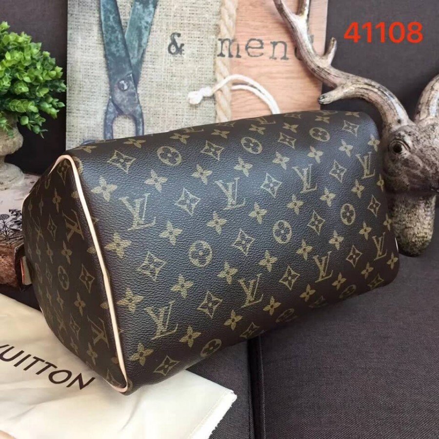Replica Louis Vuitton Monogram Canvas Speedy 30 M41108