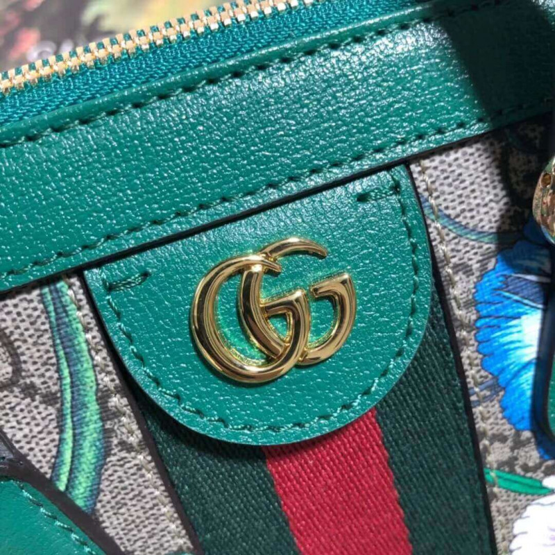 Replica Gucci Ophidia Gg Flora Small Tote Bag 547551