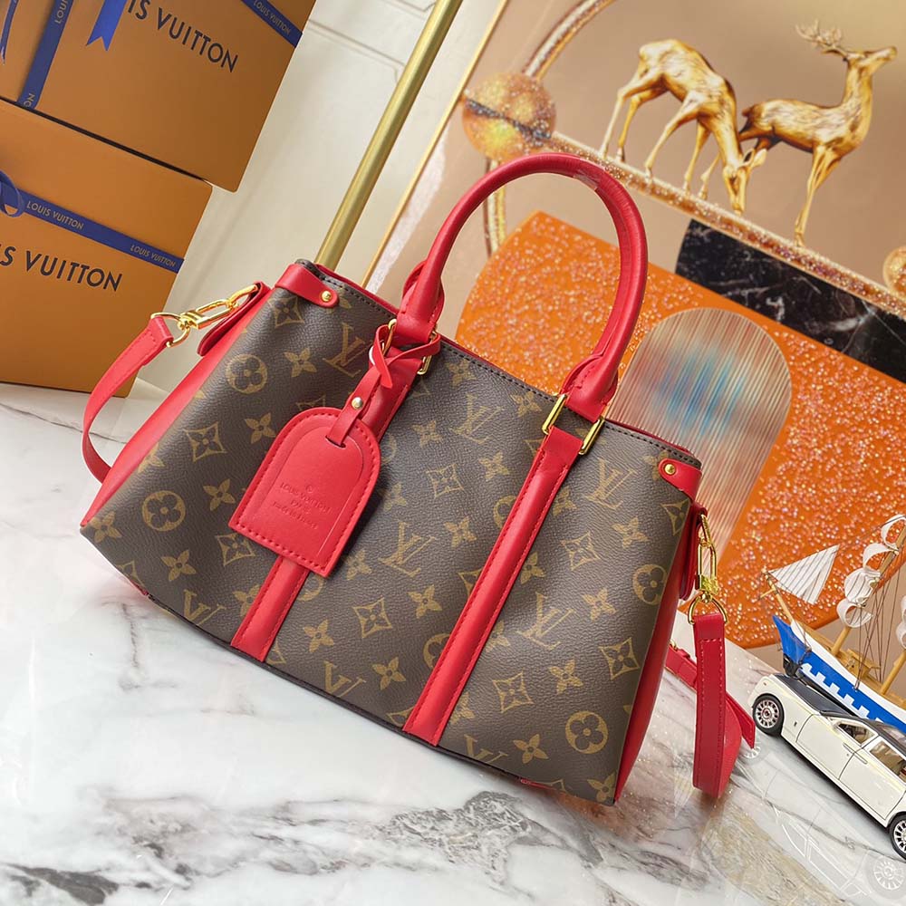 Replica Louis Vuitton Monogram Canvas Soufflot Bb