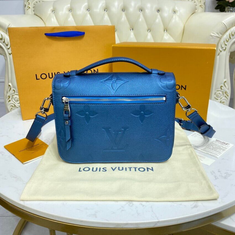 Replica Louis Vuitton Pochette Metis M59211 Navy Nacre
