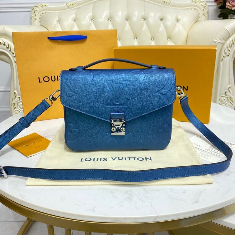 Replica Louis Vuitton Pochette Metis M59211 Navy Nacre