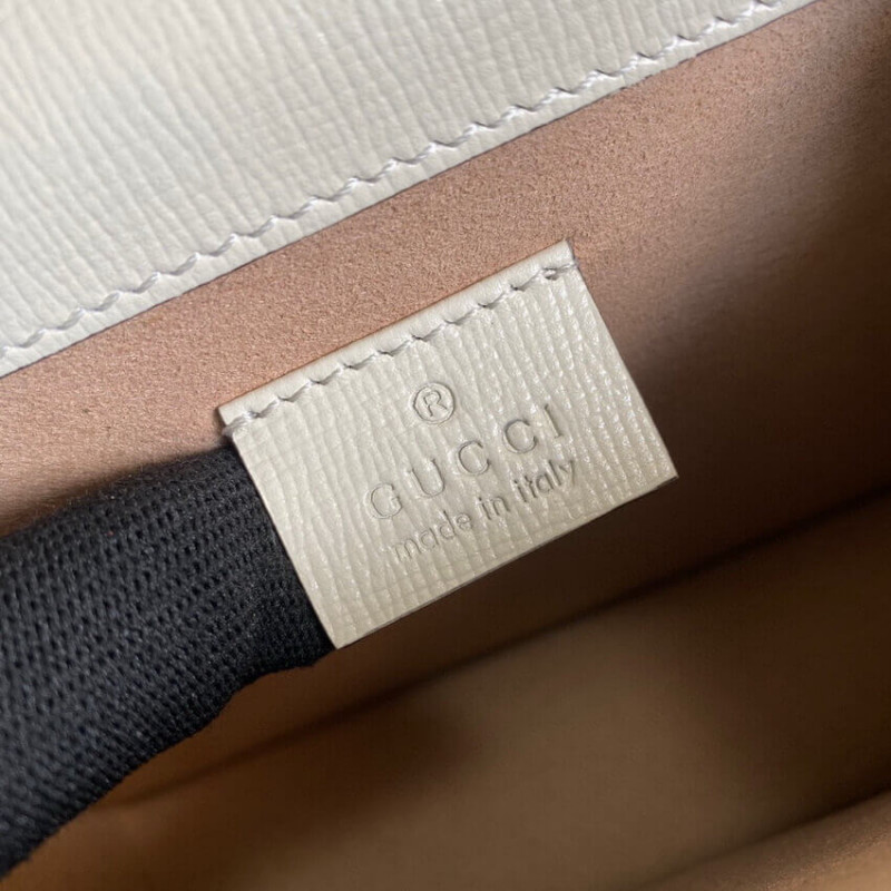 Replica Gucci Dionysus Mini Bag 421970 Orange White Leather