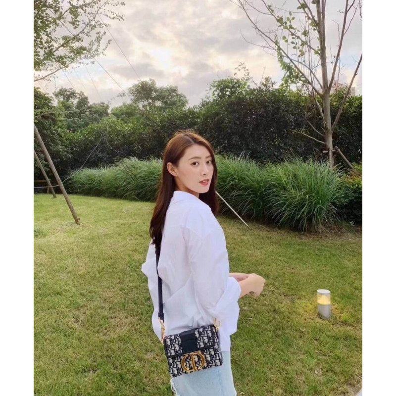 Replica Christian Dior Oblique 30 Montaigne Box Bag M9204