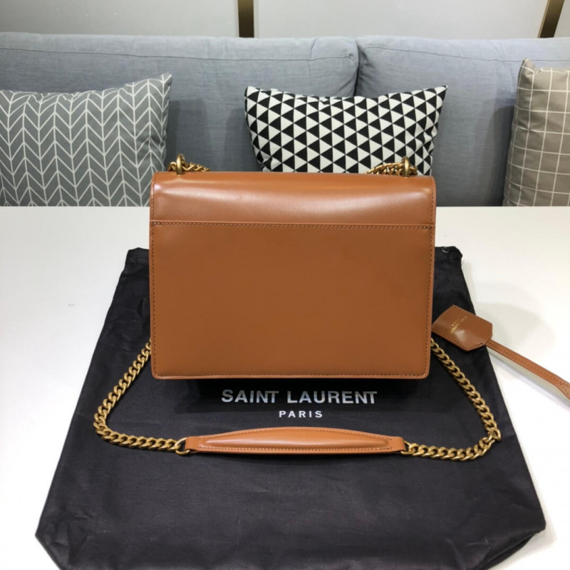 Replica Saint Laurent Sunset Medium In Smooth Leather 442906