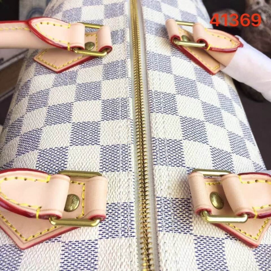 Replica Louis Vuitton Damier Azur Canvas Speedy 35 N41369