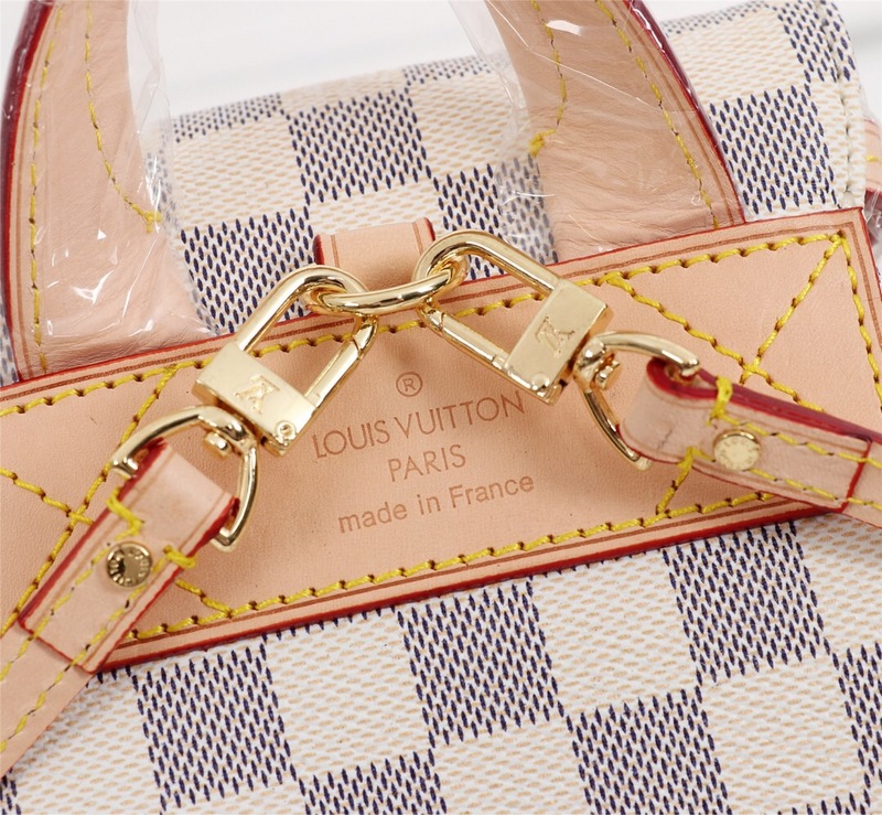 Replica Louis Vuitton Sperone Bb N44026 Black/White