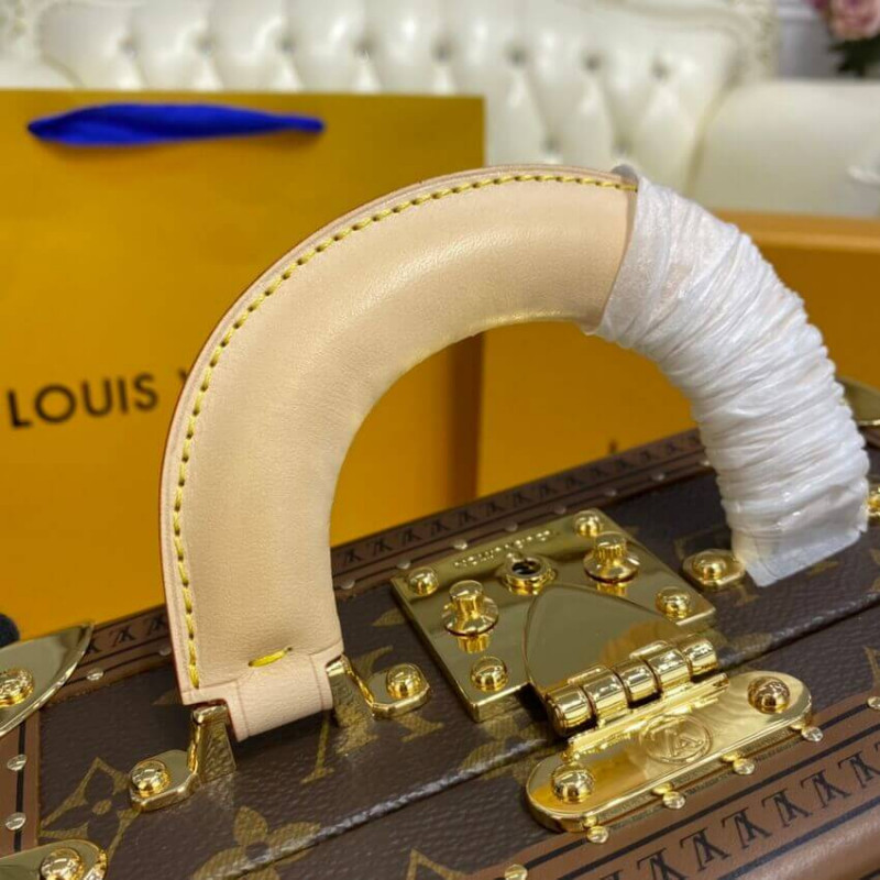 Replica Louis Vuitton Monogram Valisette Tresor M45673