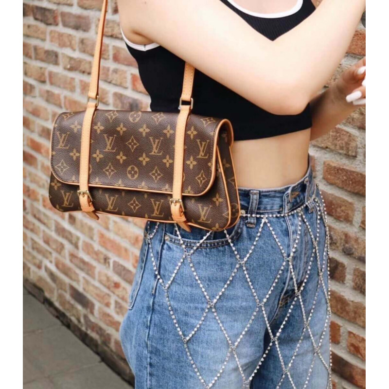 Replica Louis Vuitton Monogram Vintage Shoulder Bag M51162