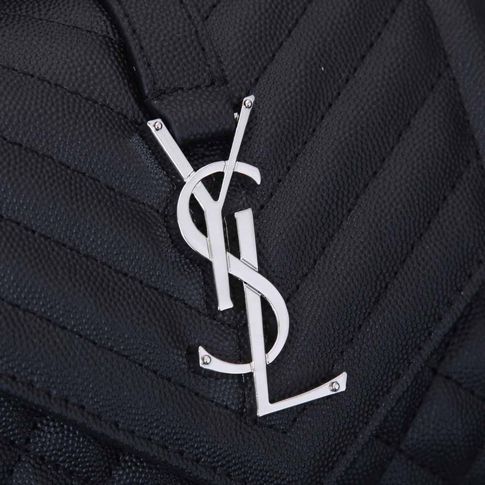 Replica Ysl Envelope Small Bag Embossed Leather 1754